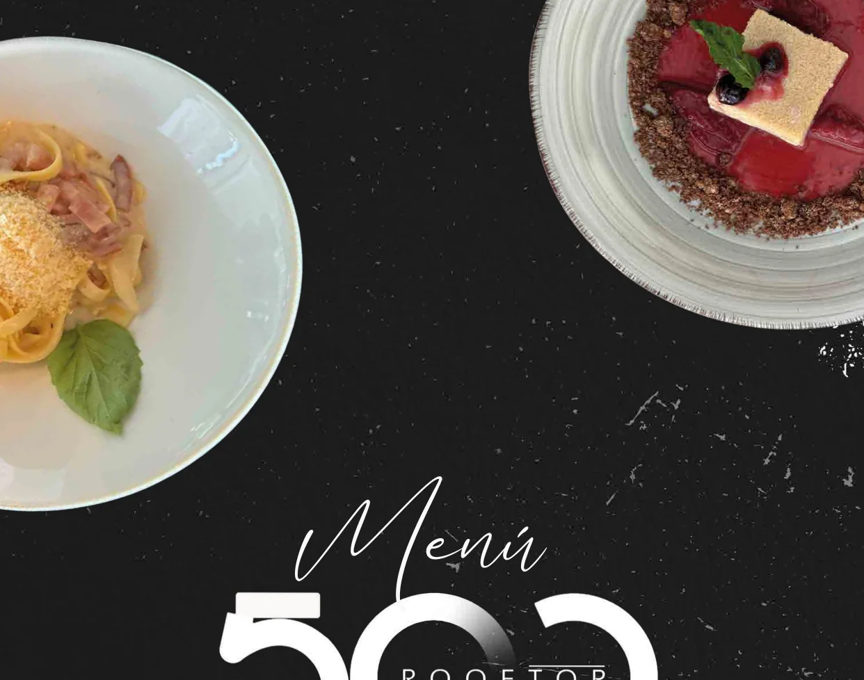 Menú 500 Rooftop, sección 1